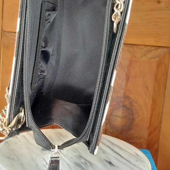 Miche Giraffe Print Clutch with Red Accents - Picture 7 of 11